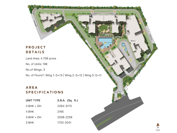Sobha Infinia Masterplan
